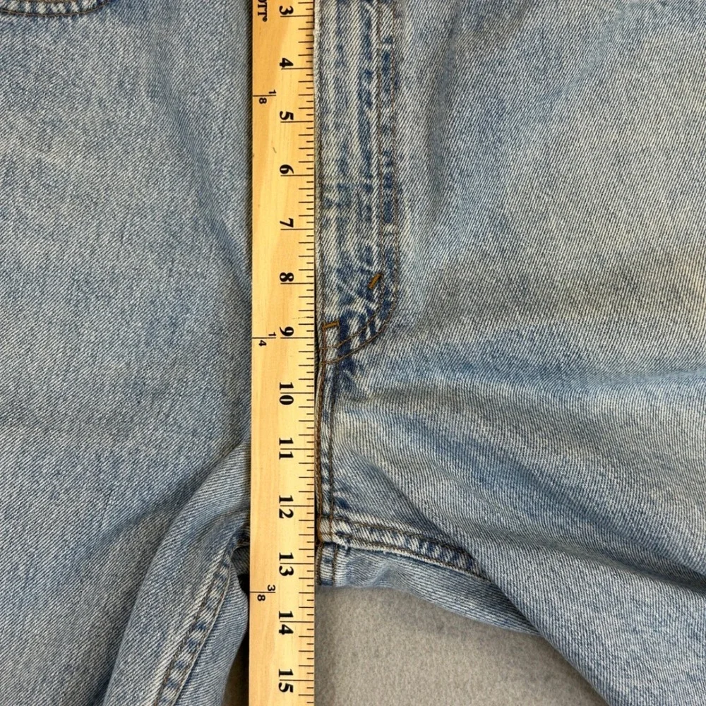 Vintage Levi's 550 Jeans Mens 38x34 (Fits 36x33) Blue Light Wash Relaxed Fit